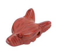 Changor Pendentif en Cristal Tête de Loup, Pierre Précieuse Naturelle Exquise, Léger, Accessoire de Style Unique pour Hommes et Femmes, Cadeau de Noël pour la Fête des Mères pour Elle (Tapez 1)