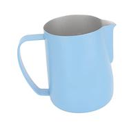 Changor Pichet à Latte Art en Acier Inoxydable Design Biseauté 450ml | Matériau de qualité alimentaire, conception en bouche d\', longue durée de vie, polyvalent