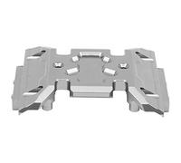 Changor Plaque de Protection de Transmission en Alliage D'aluminium, Support de Montage de Boîte de Vitesses Robuste pour SCX10 III AXI03007, Léger et Durable, 1 unité (Couleur Ti)