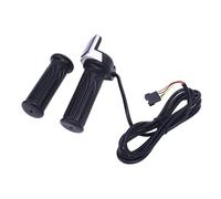 Changor Poignée D'accélérateur pour Vélo électrique, Contrôle de Vitesse Efficace pour Systèmes 36 V, Convient pour Guidon de 22,2 Mm avec Affichage de la Batterie - Ajustement Universel pour Vélos