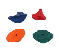 Changor Prises d'escalade aux Formes et Caractéristiques de sécurité | Fibre de résine colorée, conçue pour l\'intérieur ou l\'extérieur, accessoires de fixation sécurisés, adaptés aux enfants