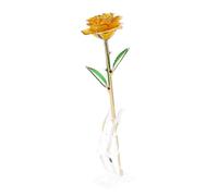 Changor Rose D’Or, Fleur Unique Plaquée Or 24 Carats