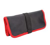 Changor Sac à Outils de Pêche étanche, Mallette de Rangement Pliable pour Matériel de Pêche pour Activités de Plein Air, Polyester 3 Couleurs 11,8x8,7 Pouces pour Les Amateurs de (Rouge)