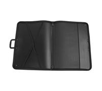 Changor Sac de Planche à Dessin Léger et Portable, étui de Portefeuille Artistique pour Artistes et étudiants, PVC Noir 45x62cm