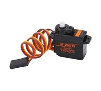 Changor Servo Analogique 200mA Haute Performance pour Pièces D'hélicoptère et de Drone RC 27x10.5x33mm Plastique Jaune/noir 1 unité