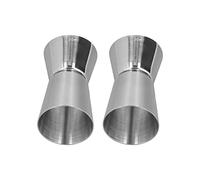 Changor Shaker à Cocktail à Double Tête en Acier Inoxydable avec Style Classique pour un Bar Parfait à la Maison, Lot de 2