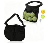 Changor Support de Balle de Tennis, Ceinture Réglable Durable, Pochette de Balle en Tissu Oxford Respirant pour Le Cyclisme