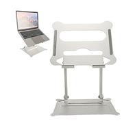 Changor Support Réglable pour Ordinateur Portable, Support Pliable en Alliage D'aluminium pour Ordinateur de Bureau avec Coussinet en Silicone