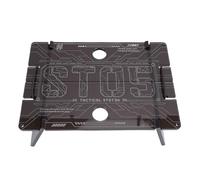 Changor Table de Panneau d'unité, Table de Camping Modulaire pour | Dessus 1 unité en Acrylique, Léger Empilable, écrous 1/4" pour Accessoires, Compatible Goal Zero Light, Sac de Rangement