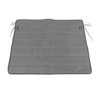 Changor Tapis de Coffre de Voiture avec Rabat de Pare-Chocs, Tapis de Protection pour Animal de Compagnie, Anti-saleté, Anti-Rayures, Couverture de Coffre de Voiture avec Rembourr (Grise)