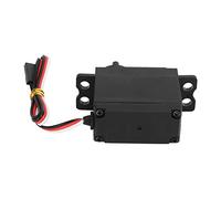 Changor Treuil à Engrenages Métalliques en Alliage, Servo Anolog pour Machine à Corde de Bateau RC, Engrenage de Servomoteur Noir, Moteur CC de Haute qualité pour Engrenages de Bateaux RC, Servo à