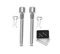 Changyeah Lot de 2 vis pour étrier de frein de vélo en alliage de titane - Vis de frein à disque de vélo - Vis de boulons pour VTT, vélo - Accessoires