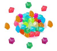 Changyeah Lot de 300 galets phosphorescents phosphorescents pour podiums (mélange coloré)