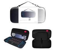 CHANGYUE Étui de Transport pour Switch 2 (modèle 2025), Poche de en Coquille Dure protectrice avec 10 emplacements de Carte de Jeu, Sac de Rangement Portable pour Console et Accessoires