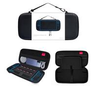 CHANGYUE Étui de Transport pour Switch 2 (modèle 2025), Poche de en Coquille Dure protectrice avec 10 emplacements de Carte de Jeu, Sac de Rangement Portable pour Console et Accessoires