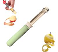 CHANGYUE Évideur et trancheur de pommes 2 en 1, outil multifonction pour fruits en acier inoxydable, élimineurs de graines pour poires, poivrons, fruits