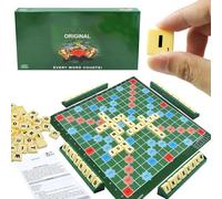 CHANGYUE Jouet d'orthographe en Anglais, Lettres triage des Jeux d'orthographe, Jeu d'alphabet Anglais créatif réutilisable, Jouet éducatif Montessori Polyvalent, Cadeau pour 5+ (Grand)