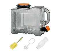 CHANGYUE Réservoir d'eau de Camping de 8L avec Robinet Anti-Fuite, conteneur Pratique avec poignée pour Camping, véhicule, Voiture, Outdoor, randonnée, Pique-Nique (8L)
