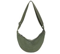 CHANGYUE Sac à bandoulière Crescent, sac de clochards en velours côtelé, sacs à bouletage décontractés, sacs à bandoulière pour femmes, pack de messager avec sangle réglable pour voyages en plein air