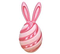 CHANGYUE Œufs de Pâques pré-remplis, œufs surprise articulés de lapin, panier de Pâques, imprimés 3D, œufs en spirale colorés, cadeau de Pâques (rose pâle)