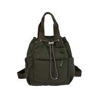 CHANGYUE Women Nylon Laptop Backpacks Aesthetic Drawstring Large Capacity | Casual Travel Daypack with Padded Shoulders, Mesh Side Pockets; Ideal for Business, Teaching, Travel, Picnics, Parties