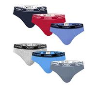 Channo Boxer ou Slip Enfant, en Coton, Uni ou Imprimé - Lot de 6, Slip Lisse, 16-18 Ans