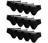 Channo Slips pour Homme en Coton, Couleur Unie et Uniforme