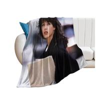CHANNUYAN Sophie Marceau - Couverture de lit en flanelle légère et confortable pour canapé, toutes saisons, pour canapé, 127 x 152,4 cm