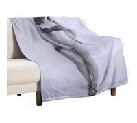 CHANNUYAN Sophie Marceau - Couverture polaire confortable et légère en flanelle pour toutes saisons, pour canapé, sofa et lit, 152,4 x 203,2 cm