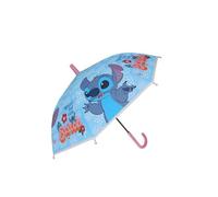 Chanos Stitch Parapluie canne pour enfant fille, bleu