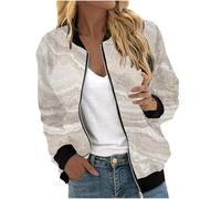 Chanpning 2024 Blouson Printemps Femme Bomber Femme Grande Taille Bombers Femme Printemps Manteaux Et Blousons Femme Veste Grande Taille Femme Veste Été Femme Blouson Imprimé Femme Veste Legere