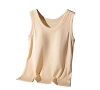 Chanpning Camisole Femme Soutien-Gorge Intégré - Débardeurs D'entraînement - Camisole avec Bretelles Réglables - Débardeur De Course - Haut De Yoga - Haut Spaghetti - Débardeur D'entraînement