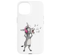 Chanson Amusante en Forme d'âne - Cadeau pour Musicien - pour Adultes et Enfants Coque pour iPhone 15