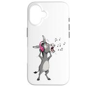 Chanson Amusante en Forme d'âne - Cadeau pour Musicien - pour Adultes et Enfants Coque pour iPhone 16