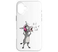Chanson Amusante en Forme d'âne - Cadeau pour Musicien - pour Adultes et Enfants Coque pour iPhone 16 Plus