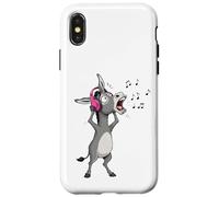 Chanson Amusante en Forme d'âne - Cadeau pour Musicien - pour Adultes et Enfants Coque pour iPhone X/XS
