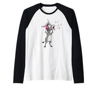 Chanson Amusante en Forme d'âne - Cadeau pour Musicien - pour Adultes et Enfants Manche Raglan