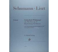 Chanson d'amour myrthen op.25 --- piano