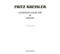 Chanson Louis XIII & Pavane - BOOK+PART