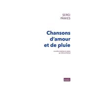 Chansons d'amour et de pluie - Sergi Pàmies - Chambon Jacqueline - broché - Roman