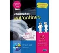 Chansons Enfantines Arrangements Faciles Pour Piano + Cd G