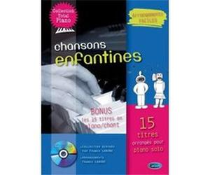 Chansons Enfantines Arrangements Faciles Pour Piano + Cd G