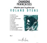 Chansons françaises Volume 1 - guitare avec tablatures