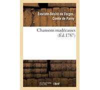 Chansons madécasses – Éd. 1787