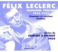 Chansons Perdues 1950-1953 - Chansons et Versions