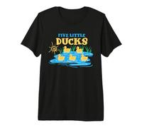 Chansons pour bébé pour Cinq Petits Canards T-Shirt Haut de Gamme