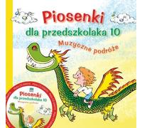 Chansons pour enfants d'âge préscolaire 10 Danuta Zawadzka, Stefan G¹sieniec (Buch auf Polnisch)