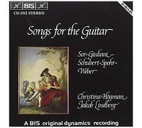 Chansons Pour La Guitare : Sor, Giuliani, Schubert, Spohr, Weber Hogman, Sop. & Lindberg, Guitare