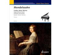 Chansons sans paroles: Sélection pour le cours de piano. piano.