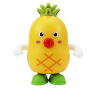 Chant de de Fruits, Jouets Suspendus, Jouet Ananas électrique d'environ 13,5 x 8 x 16 cm avec 12 pièces de Musique, Chargeur et Tournevis. Idéal pour s'amuser et Danser